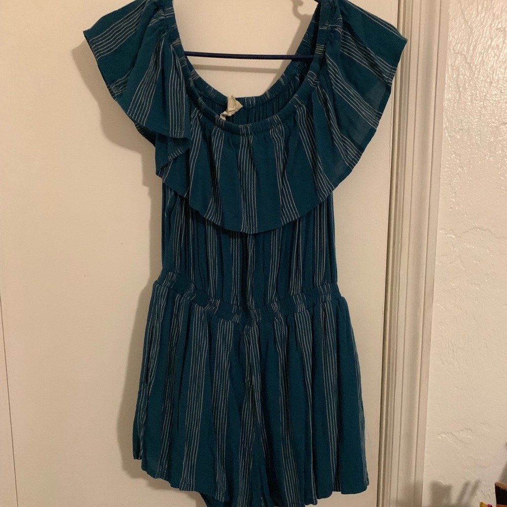 Stripped romper